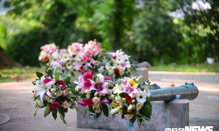 Súng và hoa ở đảo Sentosa