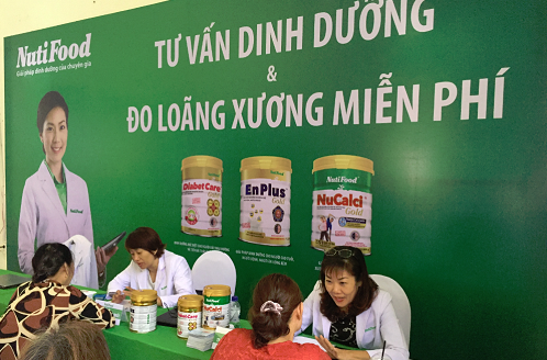 NutiFood chăm sóc sức khỏe miễn phí cho người cao tuổi quận 9
