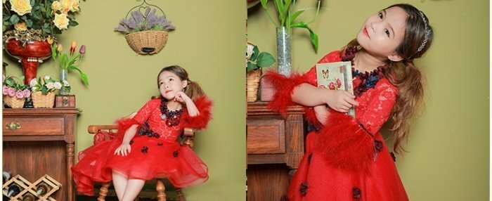 Ngắm 'thiên thần nhí' xinh tươi trong bộ ảnh ‘Công chúa dạ hội’