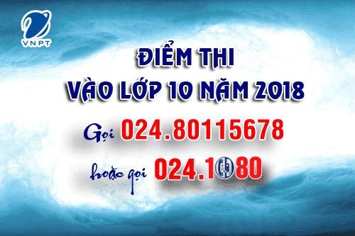 Tổng đài 1080 tra cứu điểm thi vào lớp 10 tại Hà Nội