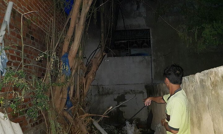 Cháy ngùn ngụt sau Chi cục thuế Phan Rí Cửa, người dân chạy tán loạn