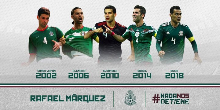 Rafael Marquez đi vào lịch sử trong ngày Mexico tạo địa chấn World Cup