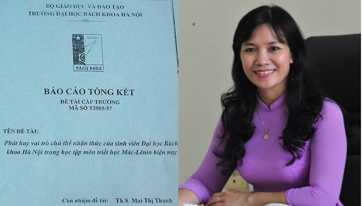 Nghi vấn trưởng khoa của ĐH Bách khoa Hà Nội sao chép 3 lần 1 đề tài