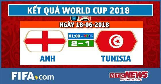 Video kết quả Anh vs Tunisia 2-1: Anh thắng nhọc nhằn trận ra quân