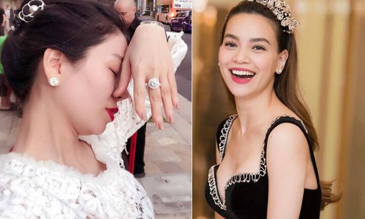 Lệ Quyên khoe kim cương, Hà Hồ 'đá xéo'?