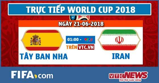 Video bàn thắng Tây Ban Nha vs Iran, Bảng B bóng đá World Cup 2018