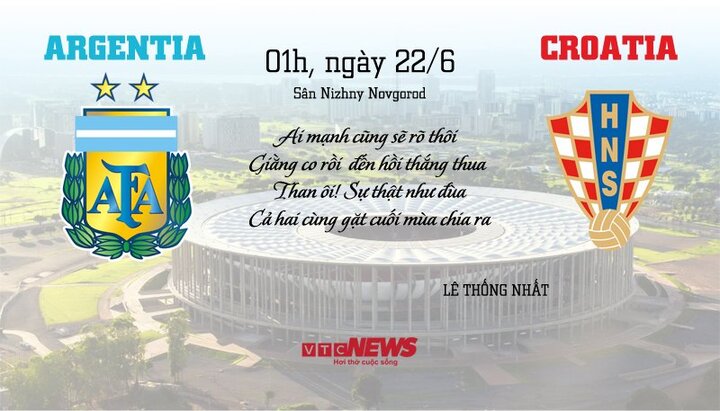 Tiến sĩ Lê Thống Nhất dự đoán đại chiến Argentina vs Croatia giằng co chia điểm