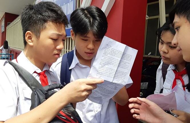 Điểm chuẩn vào lớp 10 THPT Chuyên tỉnh An Giang năm 2018