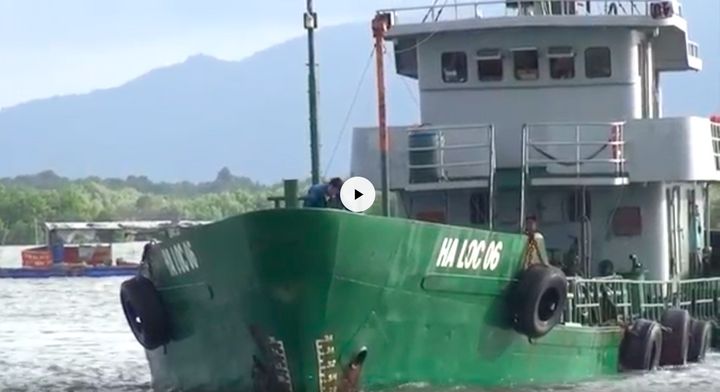 Cảnh sát biển bắt giữ tàu Hà Lộc 06 vận chuyển hơn 800 nghìn lít xăng dầu không phép