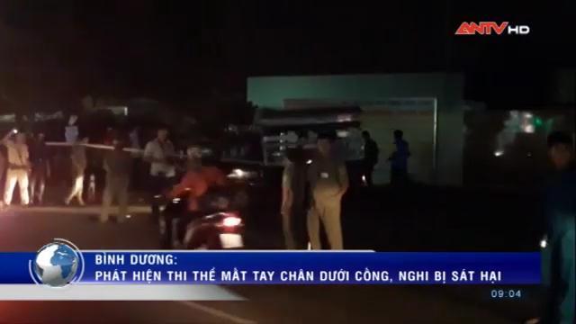 Bình Dương: Phát hiện thi thể mất tay chân dưới cống, nghi bị sát hại