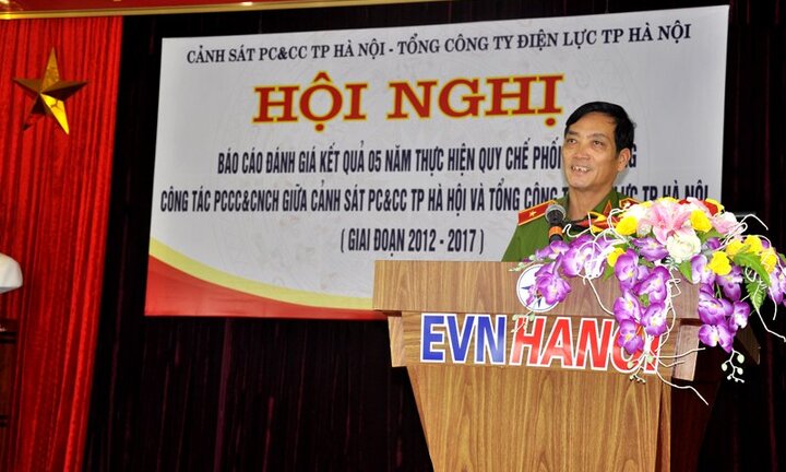 EVN HANOI, Cảnh sát PCCC Hà Nội phối hợp thực hiện quy chế PCCC và cứu nạn cứu hộ