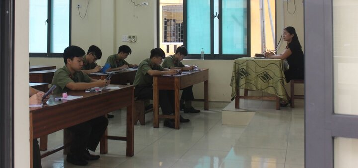 Những điều 'lạ lùng' ở điểm thi Trường Văn hóa I – Bộ Công an