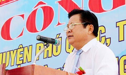 Ông Đinh Khoa Toàn rời chức vụ Chủ tịch huyện đảo Phú Quốc