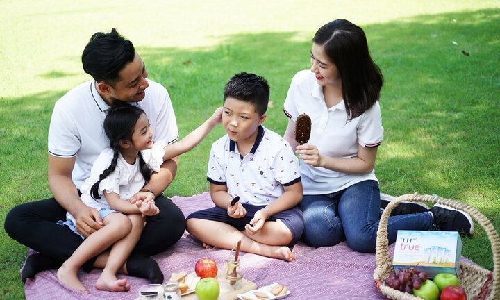 Tập đoàn TH ra mắt sản phẩm kem TH true ICE CREAM