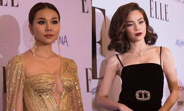 Thanh Hằng khoe khéo ngực đầy, Hồ Ngọc Hà tình tứ bên Kim Lý