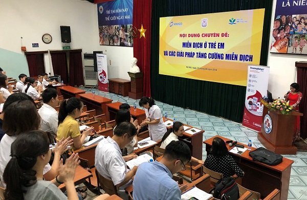 Imunoglukan đồng hành cùng hội thảo ‘Miễn dịch ở trẻ em và các giải pháp tăng cường miễn dịch’
