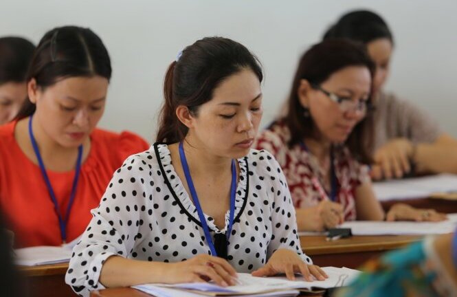 Bắt đầu rọc phách để chấm thi THPT Quốc gia 2018