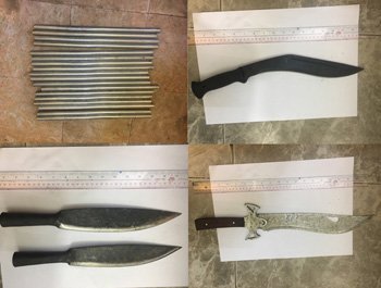 Hàng chục côn đồ vác hung khí hỗn chiến trong đêm ở Quảng Ninh