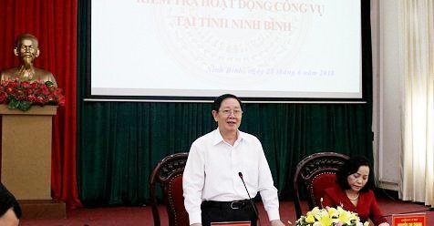 Tổ công tác của Thủ tướng: Ninh Bình tinh giản biên chế còn chậm