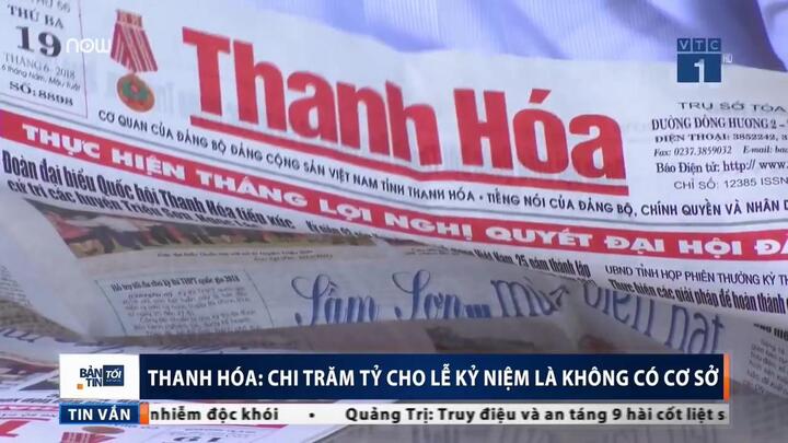 Chi hơn 100 tỷ đồng cho lễ kỷ niệm danh xưng Thanh Hóa là không có cơ sở