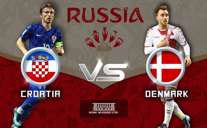 Trực tiếp Croatia vs Đan Mạch, Link xem vòng 1/8 World Cup 2018