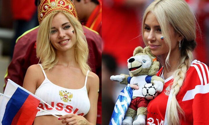 'Fan đẹp nhất World Cup' ngây ngất trong chiến thắng lịch sử của Nga