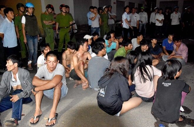 Truy tố 17 người gây rối ở Bình Thuận
