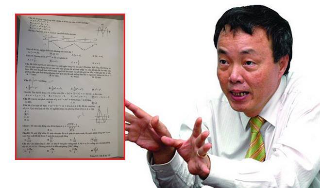 TS Lê Thống Nhất: Bộ GD-ĐT không thể lấy lý do SGK sai để bào chữa cho đề thi sai