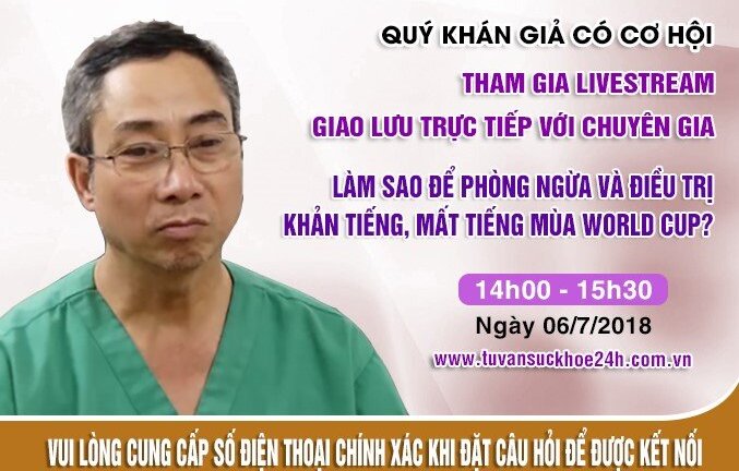 Khản tiếng, mất giọng mùa World Cup, giải pháp là đây!