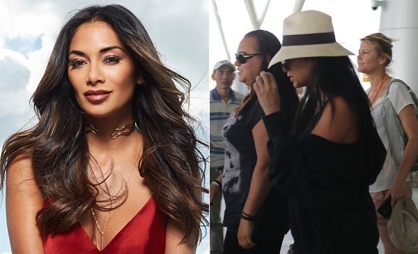 Ngôi sao Nicole Scherzinger xuất hiện chóng vánh, né tránh đám đông tại sân bay Đà Nẵng