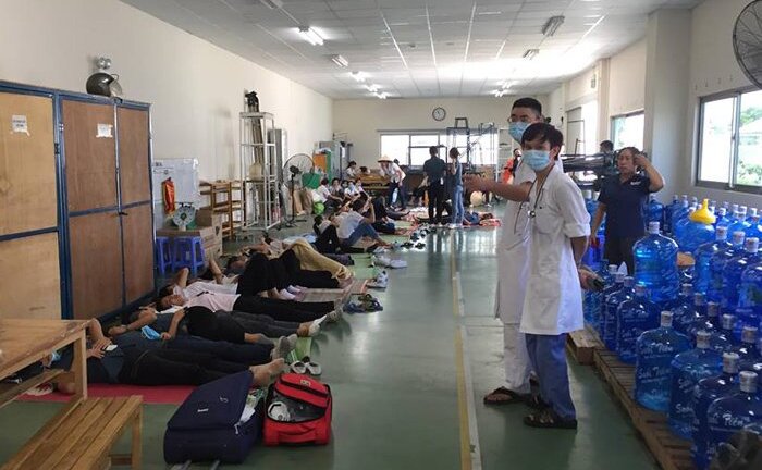 Nguyên nhân hàng loạt công nhân ngất xỉu trong nhà máy ở Quảng Ninh