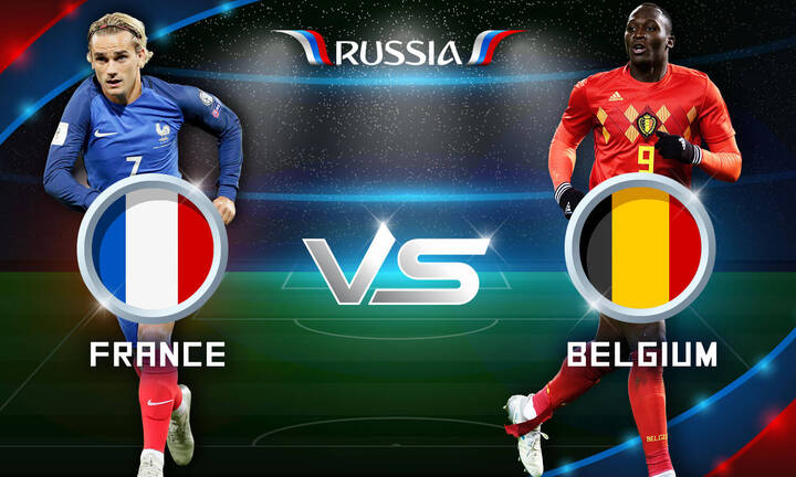 Trực tiếp Pháp vs Bỉ: Link xem bán kết World Cup 2018 hôm nay