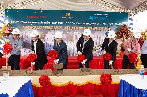 Hòa Bình khởi công giai đoạn 3 dự án Celadon City trị giá gần 660 tỷ đồng