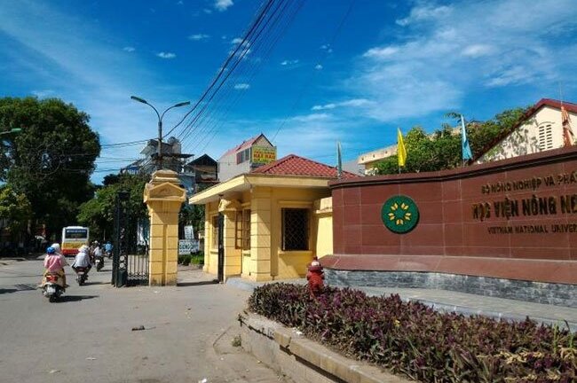 Học viện Nông nghiệp Việt Nam thông báo điểm sàn nhận hồ sơ xét tuyển năm 2018