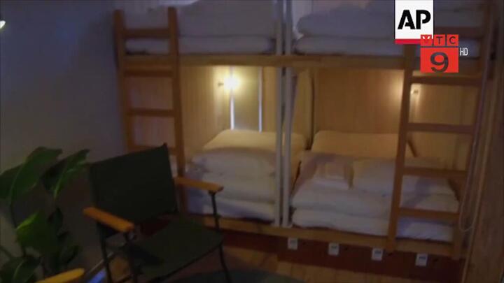 Bên trong nhà nghỉ 'bé bằng lỗ mũi' cực hút khách ở Nhật Bản