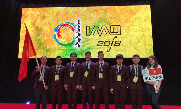 6 học sinh Việt Nam giành huy chương Olympic Toán học quốc tế 2018