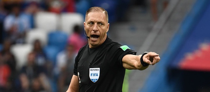 Trọng tài may mắn của Pháp và Croatia bắt trận chung kết World Cup 2018