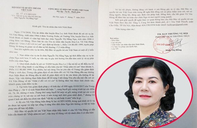 Kẻ dâm ô trẻ em bị HIV được tại ngoại: Hội Bảo vệ quyền trẻ em Việt Nam lên tiếng