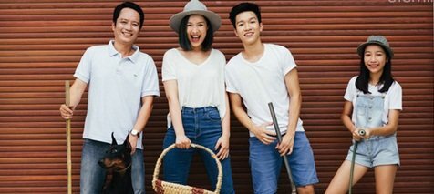 3 người con tài giỏi của vợ chồng Anh Quân - Mỹ Linh