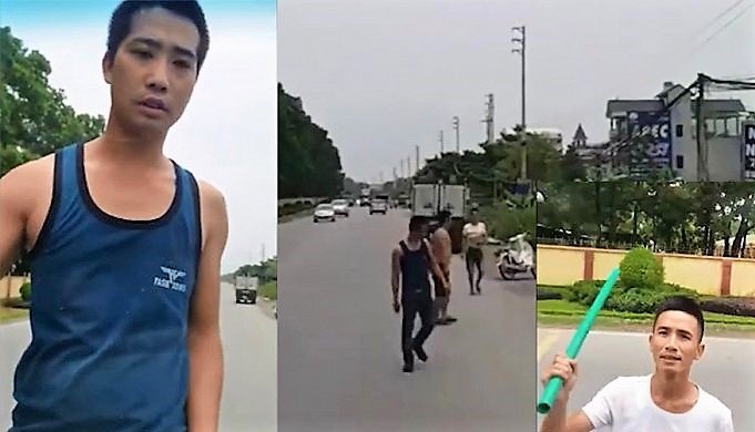 Nhóm thanh niên chặn xe dọa đánh chết tài xế ở Hà Nội: Trưởng Công an huyện thông tin
