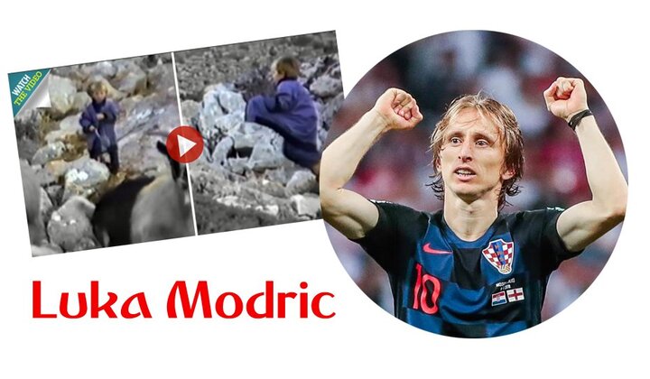 Video: Siêu sao Luka Modric của Croatia đi chăn dê lúc 5 tuổi