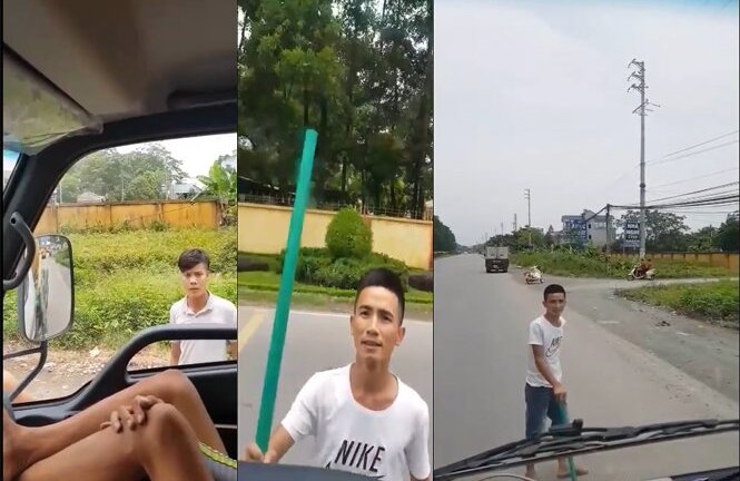 Sự thật thông tin nhóm thanh niên chặn xe tải dọa giết tài xế ở Hà Nội