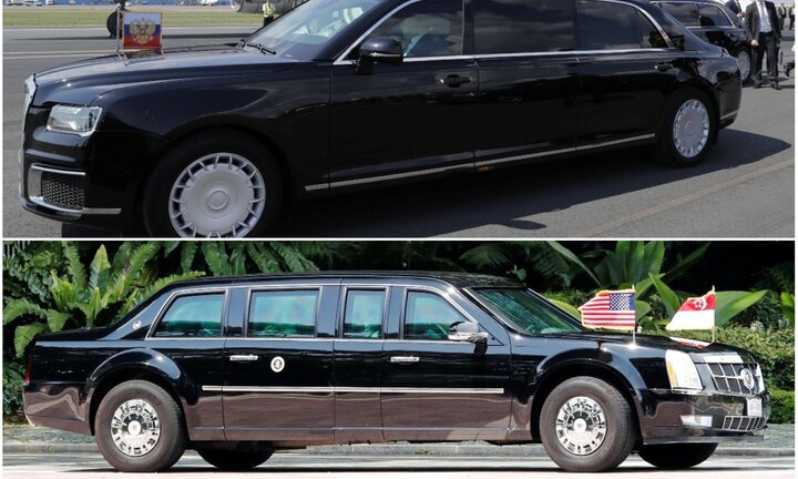 'Quái thú' của Tổng thống Trump đọ với 'siêu limo' của Tổng thống Putin tại Phần Lan