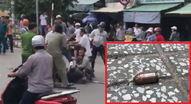 Cảnh sát nổ súng bắt cướp ở TP.HCM: Tên cướp tàn ác chém người đi đường, cướp xe bỏ trốn