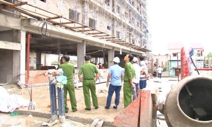 Trượt chân từ tầng 5 công trình, nam công nhân tử nạn