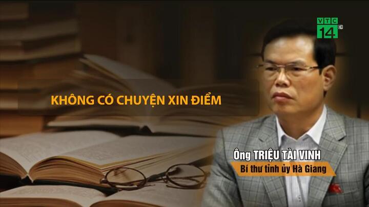 Video: Bí thư Hà Giang Triệu Tài Vinh khẳng định 'con gái học giỏi, không phải đi xin điểm'