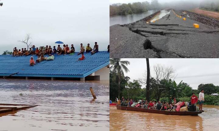 Hé lộ nguyên nhân ban đầu sự cố vỡ đập thủy điện ở Lào