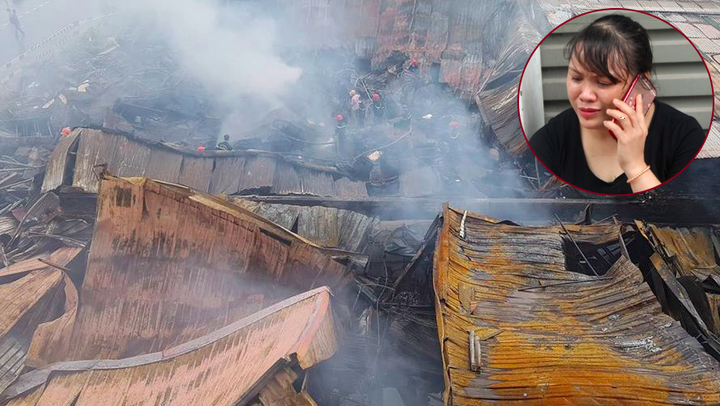 Cháy chợ Gạo, Hưng Yên: Tiểu thương khóc ròng vì trắng tay sau một đêm