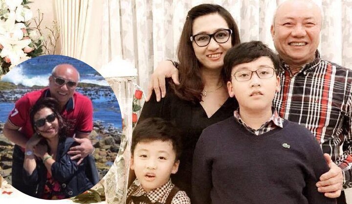 Ảnh đời thường hạnh phúc bên chồng và hai con trai của BTV Vân Anh