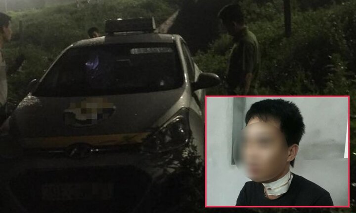 Tài xế taxi bị khách cứa cổ trong đêm ở Bắc Ninh